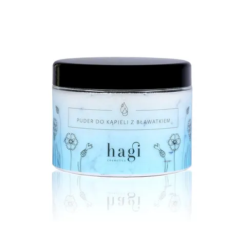 Puder do kąpieli z bławatkiem, 400 g / Hagi Cosmetics
