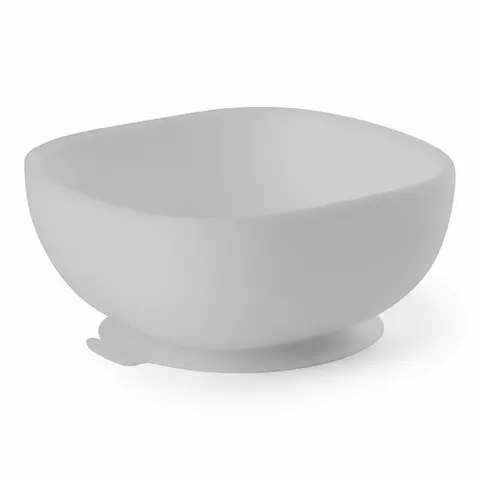 Silikonowa miseczka z przyssawką grey / Beaba