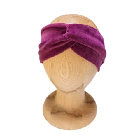 Turband Velvet Tangy Marsala / Looks by Luks
