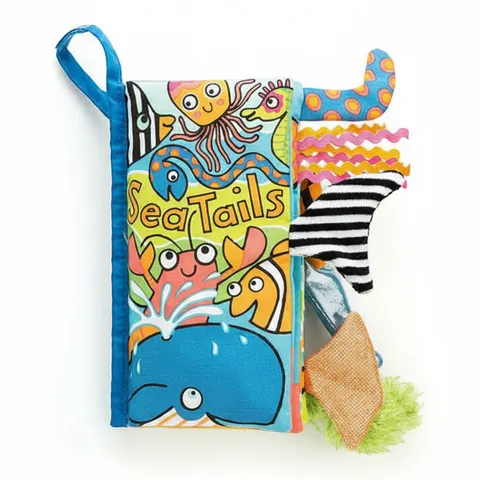 Książeczka Sea z ogonkami 21cm / Jellycat BK4ST