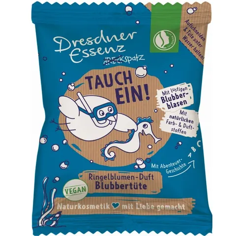 Baw się dobrze! Naturalna sól do kąpieli, 70 g / Dresdner Essenz