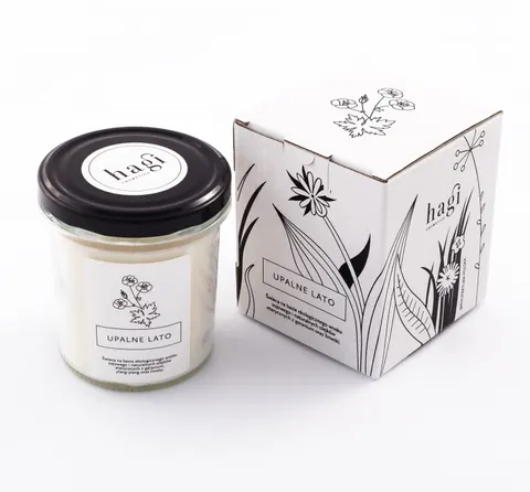 Świeca sojowa - Upalne lato, 230 g / Hagi Cosmetics
