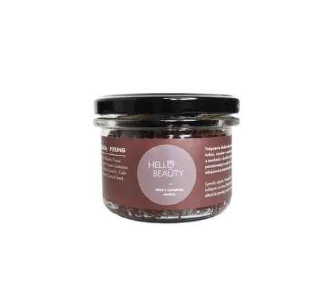 Peeling solny - czekolada z miodem, 250 g / Lullalove