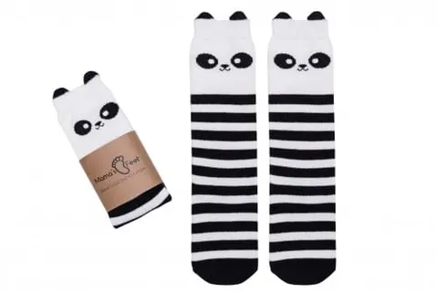Podkolanówki Pandy - Wanda Śmiała Panda / Mama's Feet