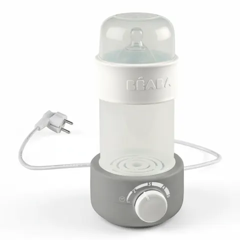 Podgrzewacz i sterylizator parowy do butelek i słoiczków Babymilk Second grey / Beaba