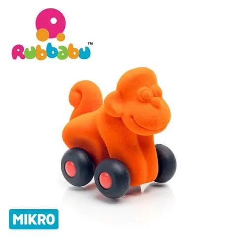 Małpka – pojazd sensoryczny pomarańczowy mikro / Rubbabu