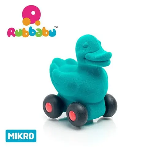 Kaczka – pojazd sensoryczny turkusowy mikro / Rubbabu