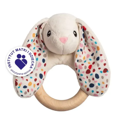 Eko gryzak drewniany króliczek Felcia / Whisbear