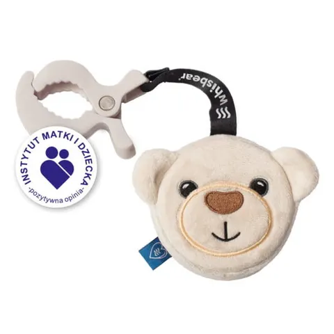 Szumiący Miś biały z kolekcji Przyjaciele Whisbear®