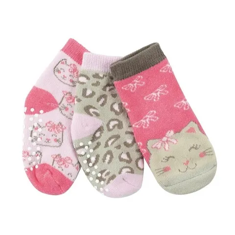 Skarpetki 3 pary Kotek 0-24m / Zoocchini