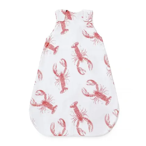 Śpiworek bambusowy letni – Lobster Strawberry Pink / Kidspace