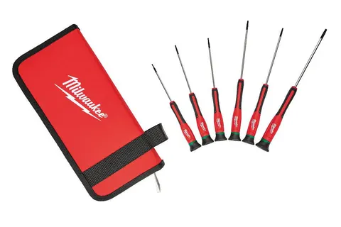 Zestaw wkrętaków precycyjnych TORX 6 szt. [MILWAUKEE]