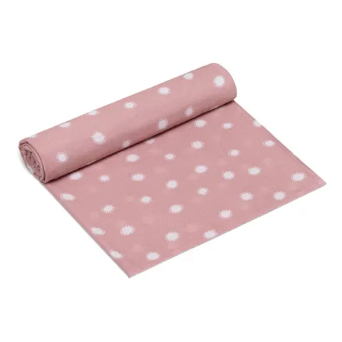 Otulacz muślinowy SUNS 120x120 / Pink no More
