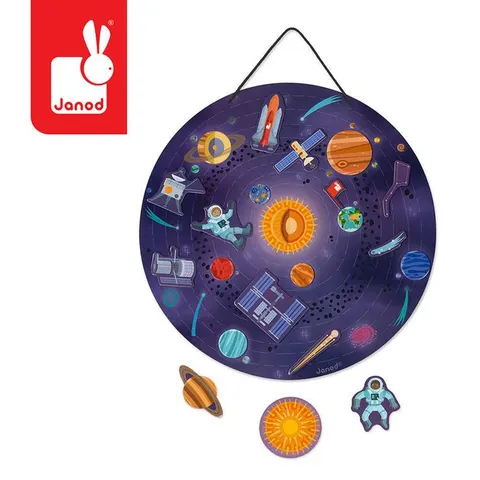 Magnetyczna układanka Układ słoneczny / Janod J05462