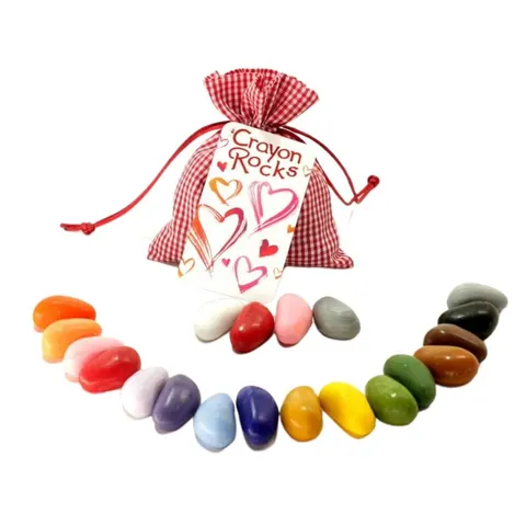 Kredki Crayon Rocks VALENTINE bag - 20 kredek