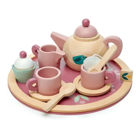 Drewniany serwis do herbaty, Mini Chef / Tender Leaf Toys