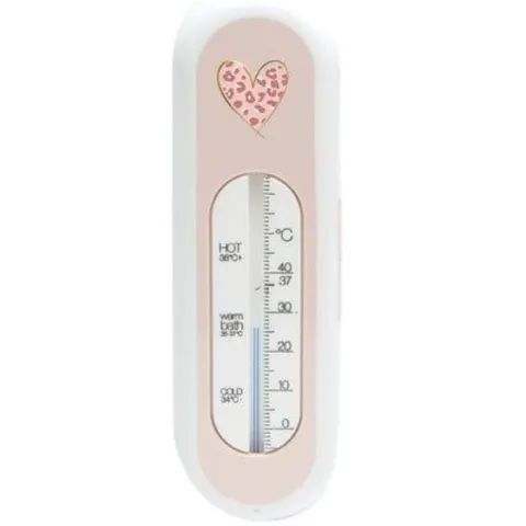 Termometr kąpielowy Leopard Pink / bebe-jou