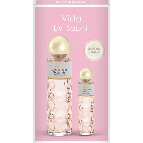 SAPHIR WOMEN Woda perfumowana VIDA, zestaw edp 200 ml + 30 ml