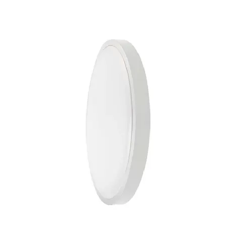 Plafon LED okrągły fi 225mm z mikrofalowym czujnikiem ruchu 18W 1800lm, barwa światła neutralna biel 4000K, IP44 biały klosz mleczny; 7660 V-TAC