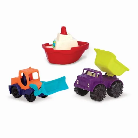 Loaders & Floaters – zestaw 3 pojazdów / B.Toys BX1528Z