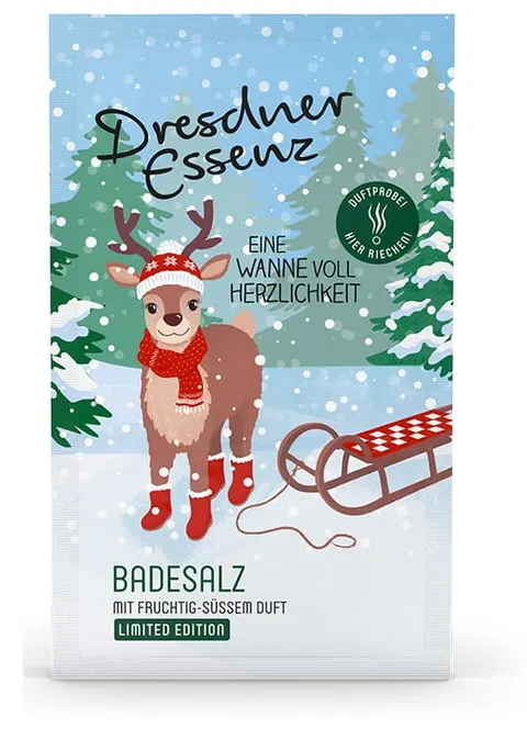 Musująca sól do kąpieli MAGIC WINTER 60g / Dresdner Essenz