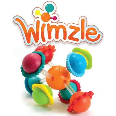 Grzechotka Sensoryczna Przygoda Wimzle, Fat Brain Toys