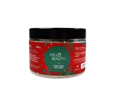 Rozgrzewająca sól do kąpieli, 500 g / Lullalove