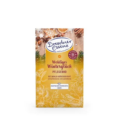 Zimowa sól do kąpieli Zimowa radość, 60 g / Dresdner Essenz