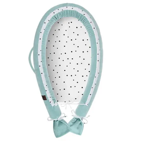 Gniazdko niemowlęce kokon Royal Baby Ocean Mint / Sleepee