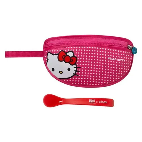 B.BOX Śliniak dla niemowlaka w saszetce Hello Kitty Pop Star