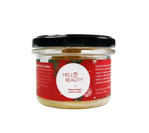 Rozgrzewające masło do ciała, 140 g / Lullalove