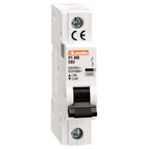 Ogranicznik mocy 1P 32A 10kA 1M; P1MB1PT32, LOVATO ELECTRIC