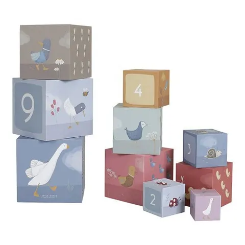 Kartonowa wieża 10 elementów Little Goose / Little Dutch LD4752