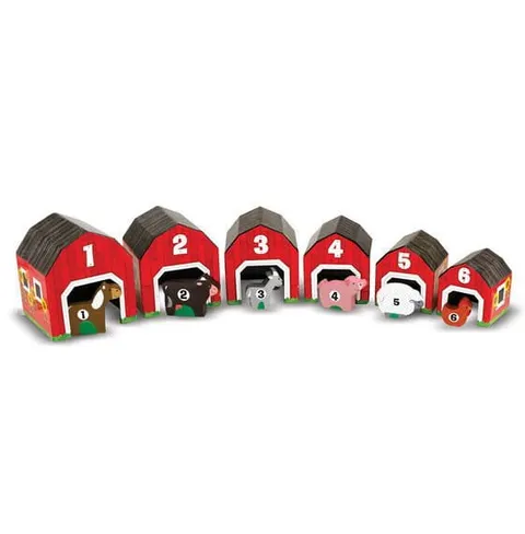 Grupowanie i sortowanie - obory i zwierzęta 2-4 lat / Melissa and Doug