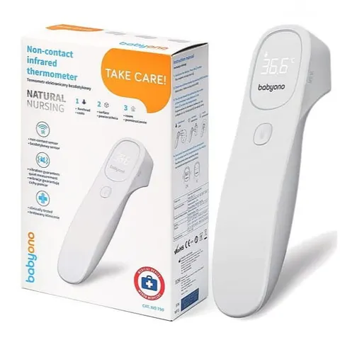 Termometr elektroniczny bezdotykowy NATURAL NURSING / Babyono