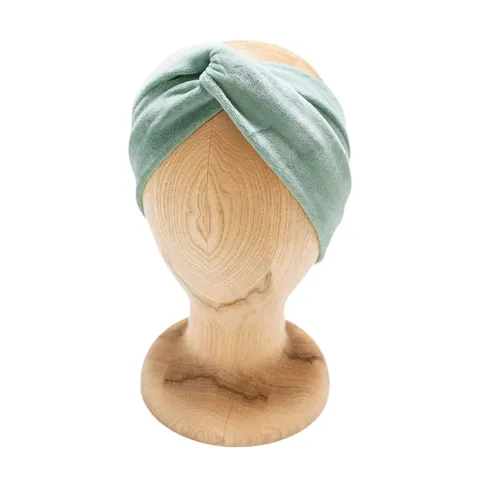 Turband Velvet Dusty Mint / Looks by LUKS