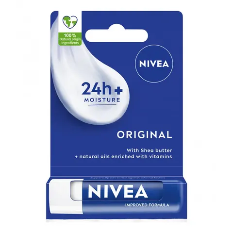 NIVEA Pomadka do ust ORIGINAL CARE, 4,8 g