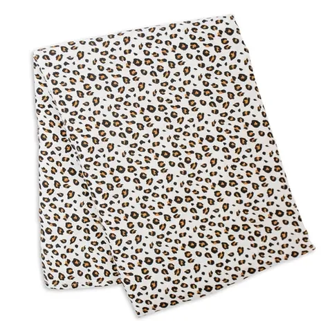 Kocyk bambusowy Gepard 120x120 / Lulujo