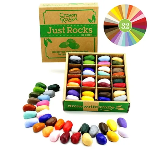 Kredki Crayon Rocks w pudełku 64 sztuki - 32 kolory
