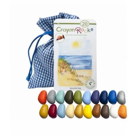 Kredki Crayon Rocks SEASIDE bag - 20 kredek