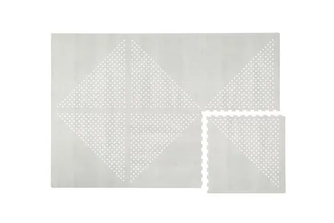 Mata piankowa podłogowa do zabawy Earth Dove Grey / Toddlekind