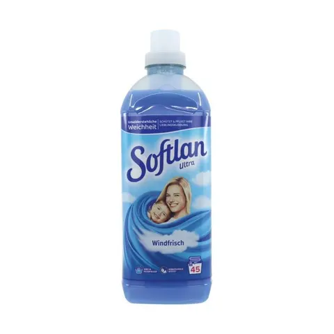 SOFTLAN ULTRA Płyn do płukania NIEBIESKI WINDFRISH 40 płukań, 1 l