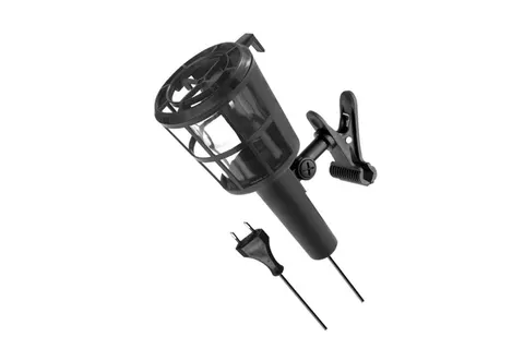 PLASTIC 60W oprawa przenośna 1xE27 60W czarna; LENA LIGHTING