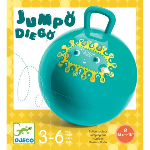 Piłka do skakania "JUMPO DIEGO" / Djeco DJ00181