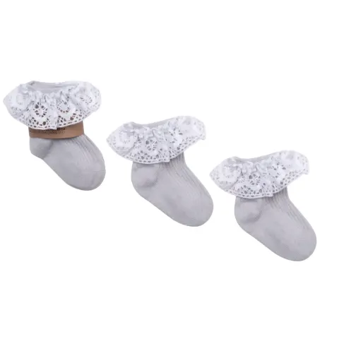 Skarpetki Vintage Love - szare / Mama's Feet