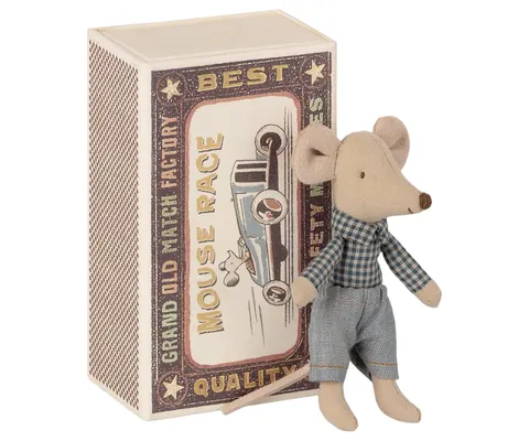Myszka - Little brother mouse in matchbox / Maileg