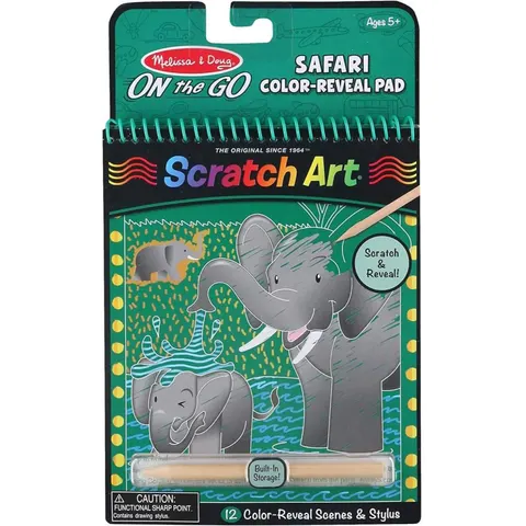 Scratch Art – Safari / Melissa & Doug