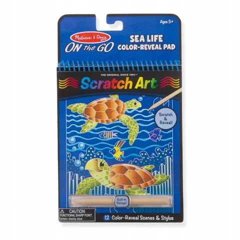 Scratch Art – Podwodny świat / Melissa & Doug