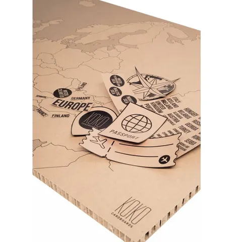 Mapa Europa / Koko Cardboards