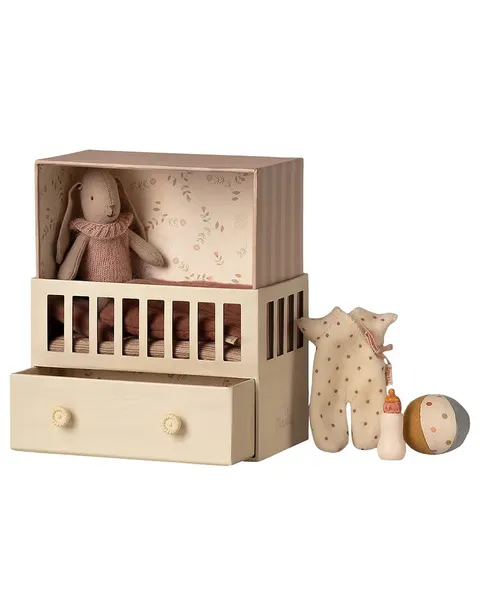 Króliczek - Baby room with micro bunny / Maileg